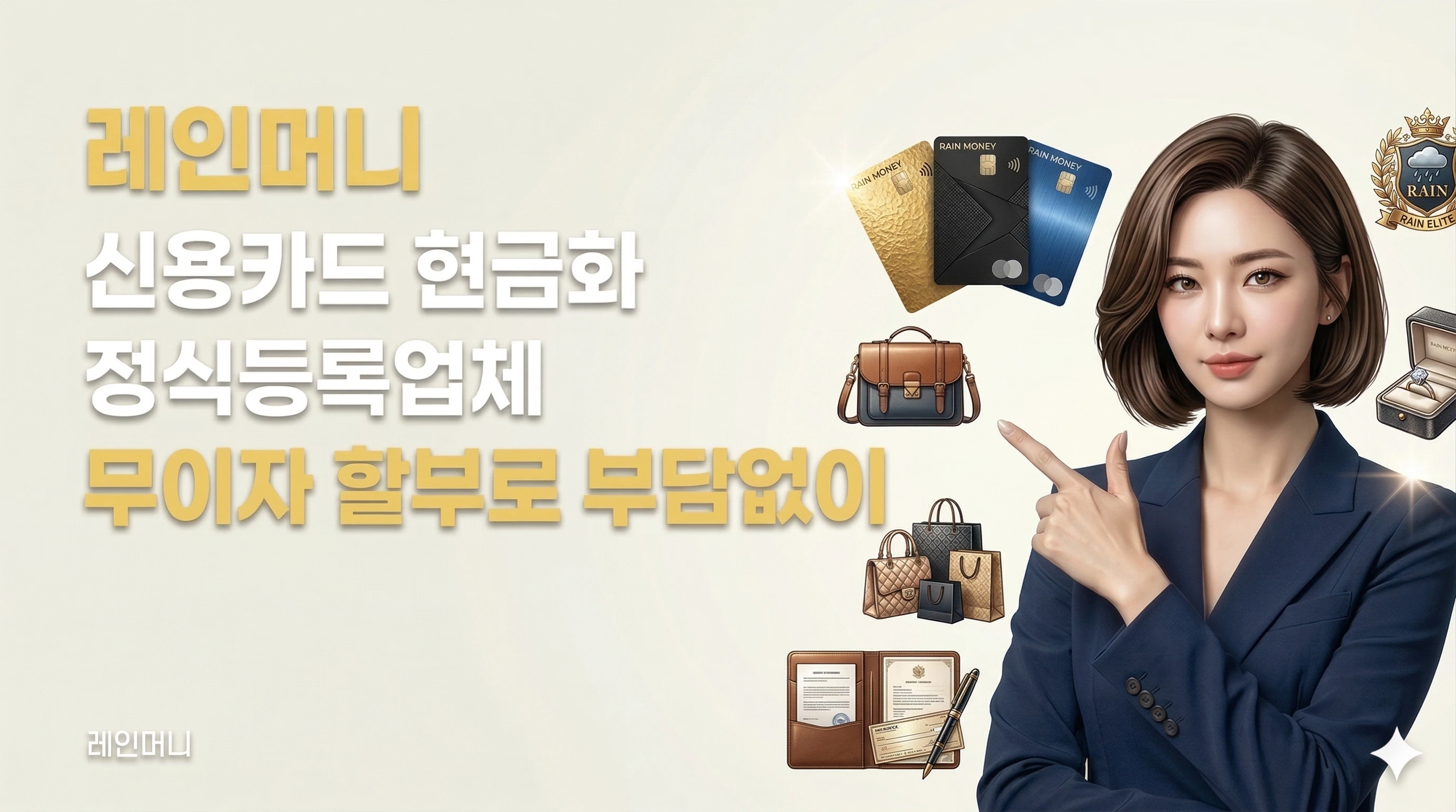 레인머니 신용카드현금화 3분 즉시 입금 대표 이미지